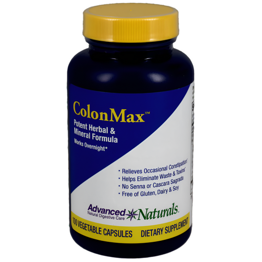Advanced Naturals Colonmax - 100 Vegetable capsules - Dietary Supplement
